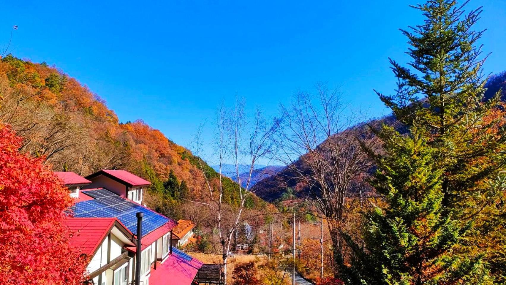Bed and Breakfast Sora No Uta Minami Alps Exteriér fotografie